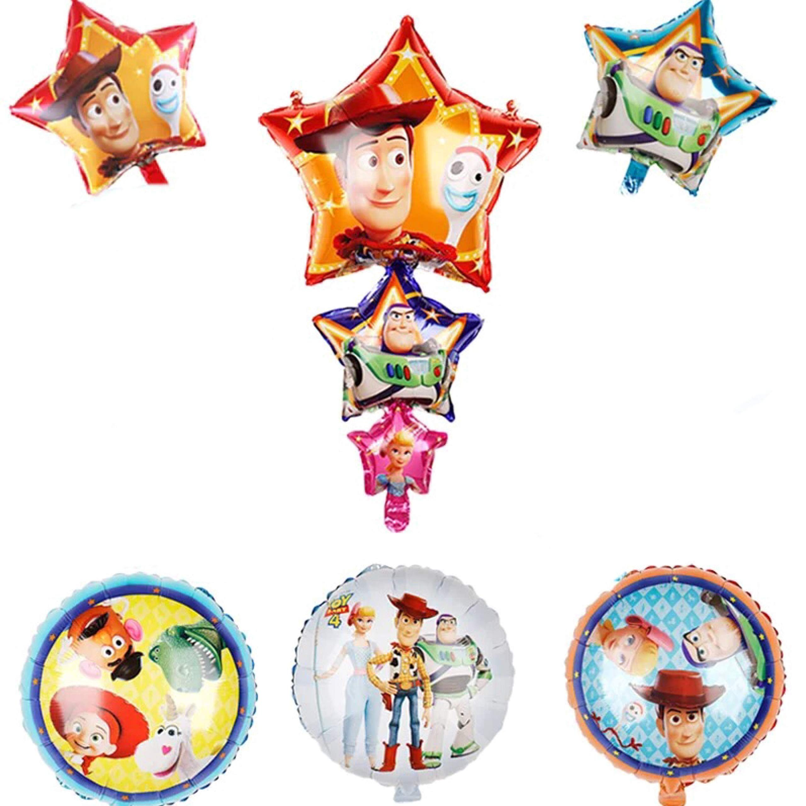 Amazon | トイストーリー4 バルーン 6点セット フォーキー ウッディー